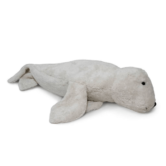 Senger warmte knuffel zeehond groot wit