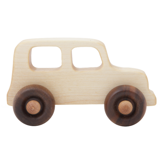 houten auto