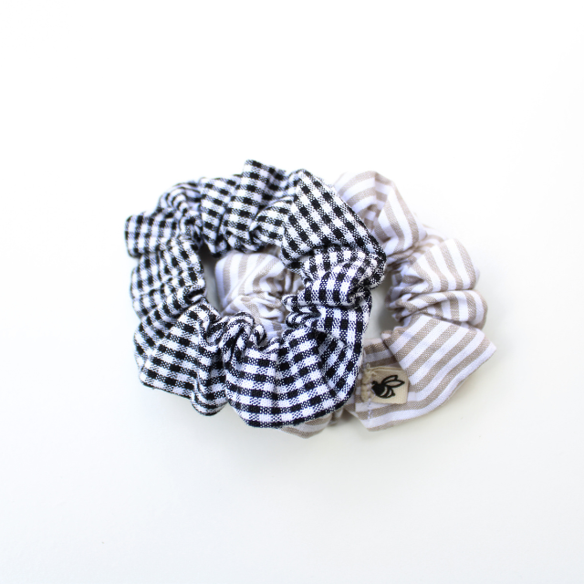 Set van 2 scrunchies klein meisjes