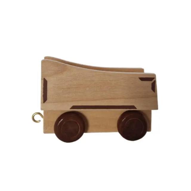 Houten naam tractoraanhanger